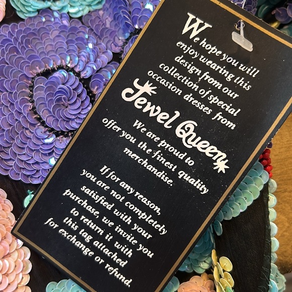 Vintage hand made Sequin and beaded jacket blazer size Large NWT - Picture 7 of 9